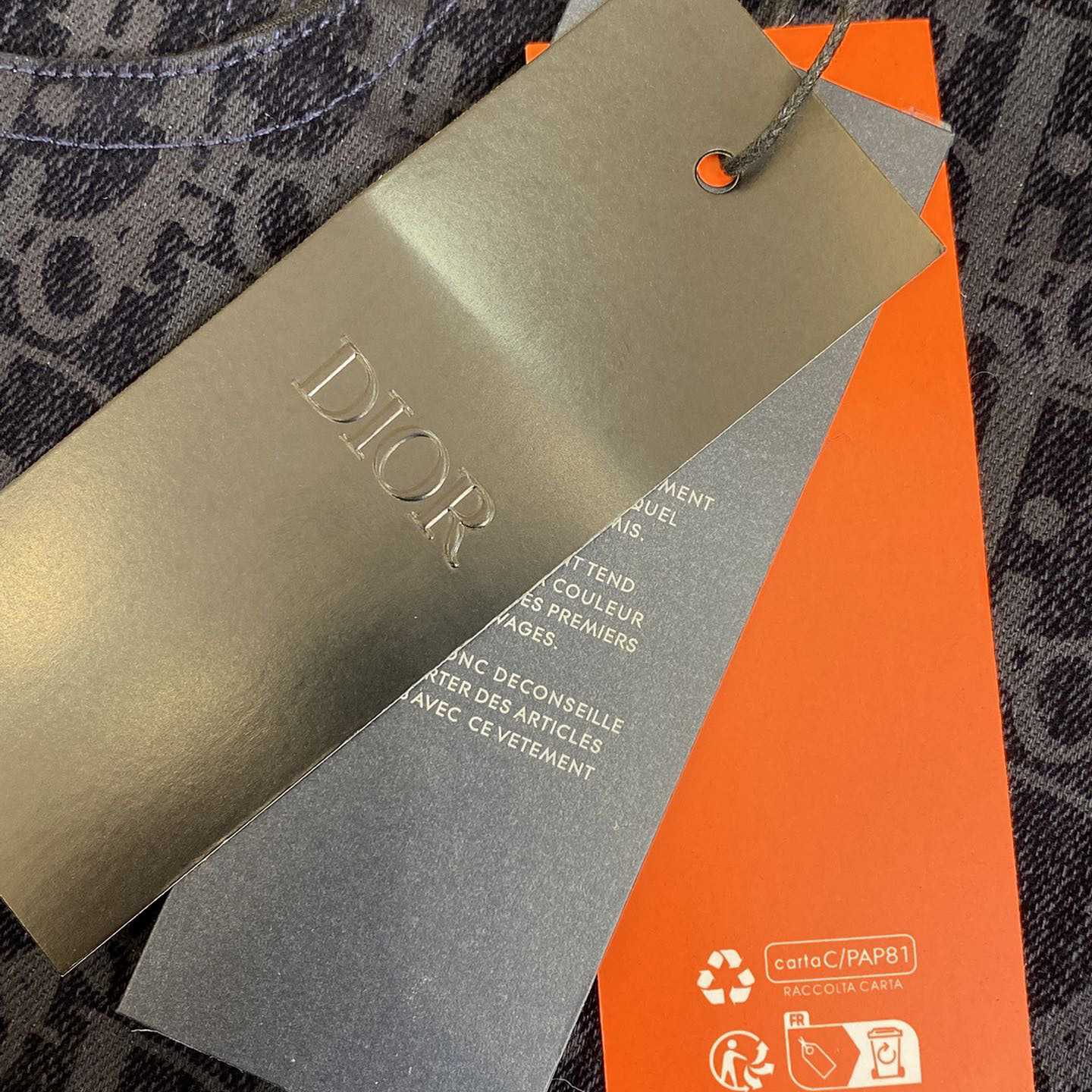 DIOR AND KAWS Dior Oblique Heritage Jeans  - DesignerGu