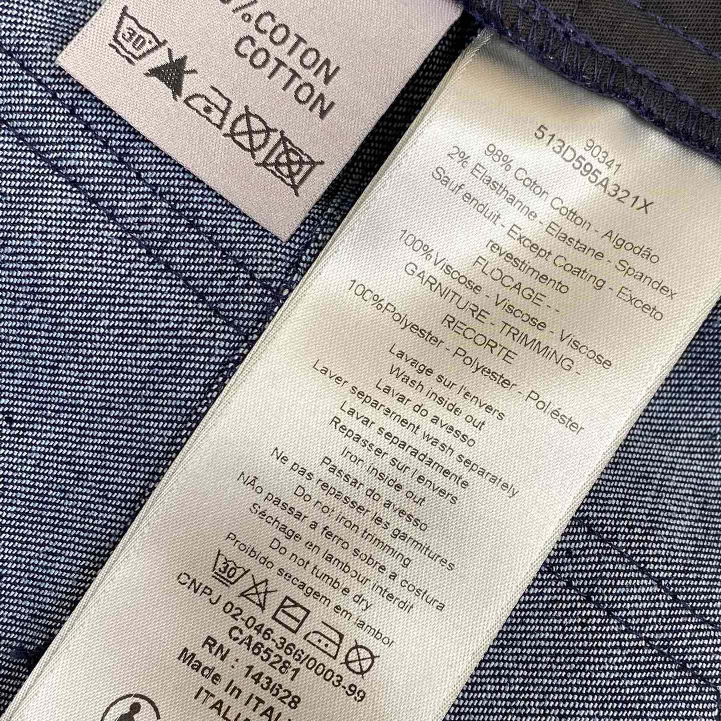 DIOR AND KAWS Dior Oblique Heritage Jeans  - 