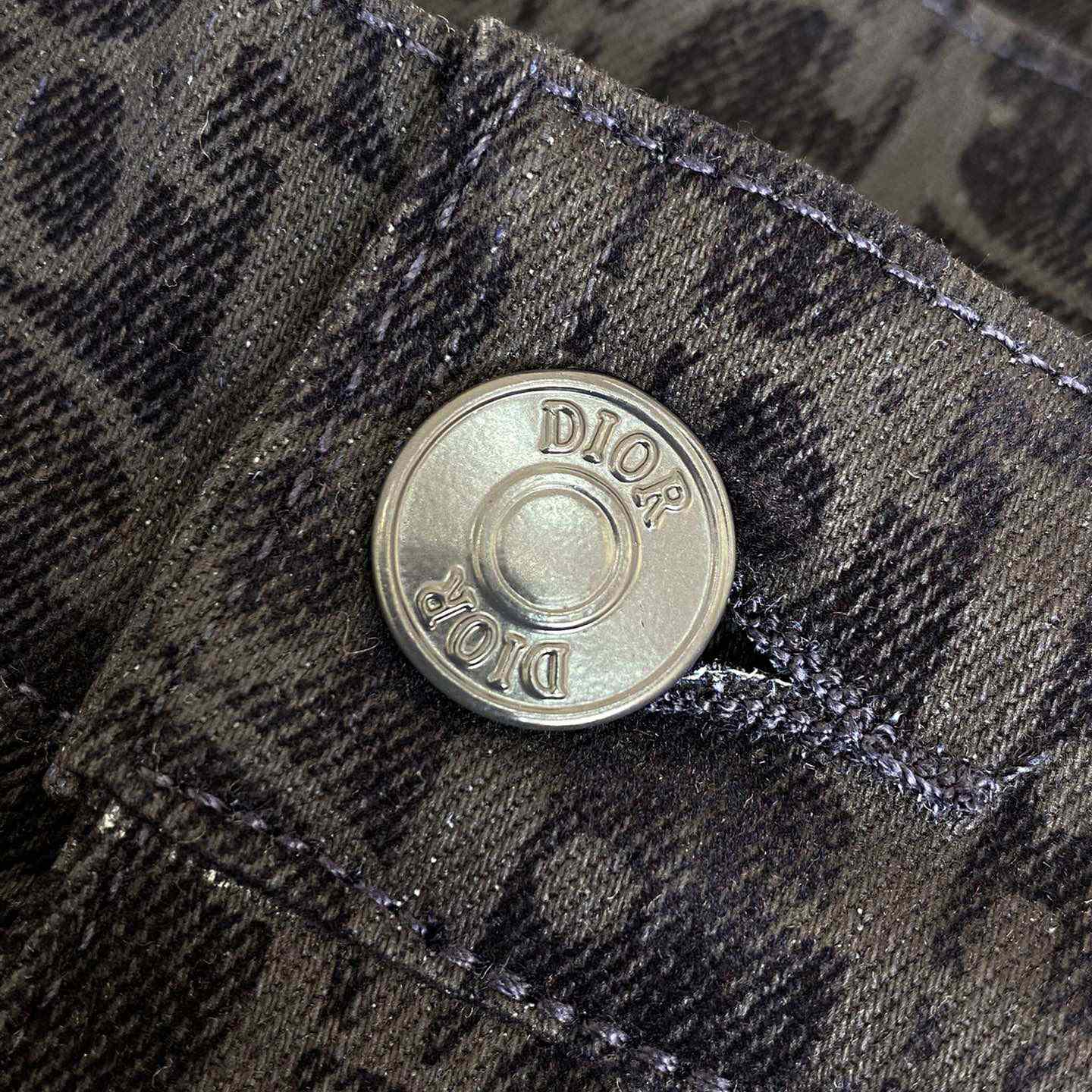 DIOR AND KAWS Dior Oblique Heritage Jeans  - 