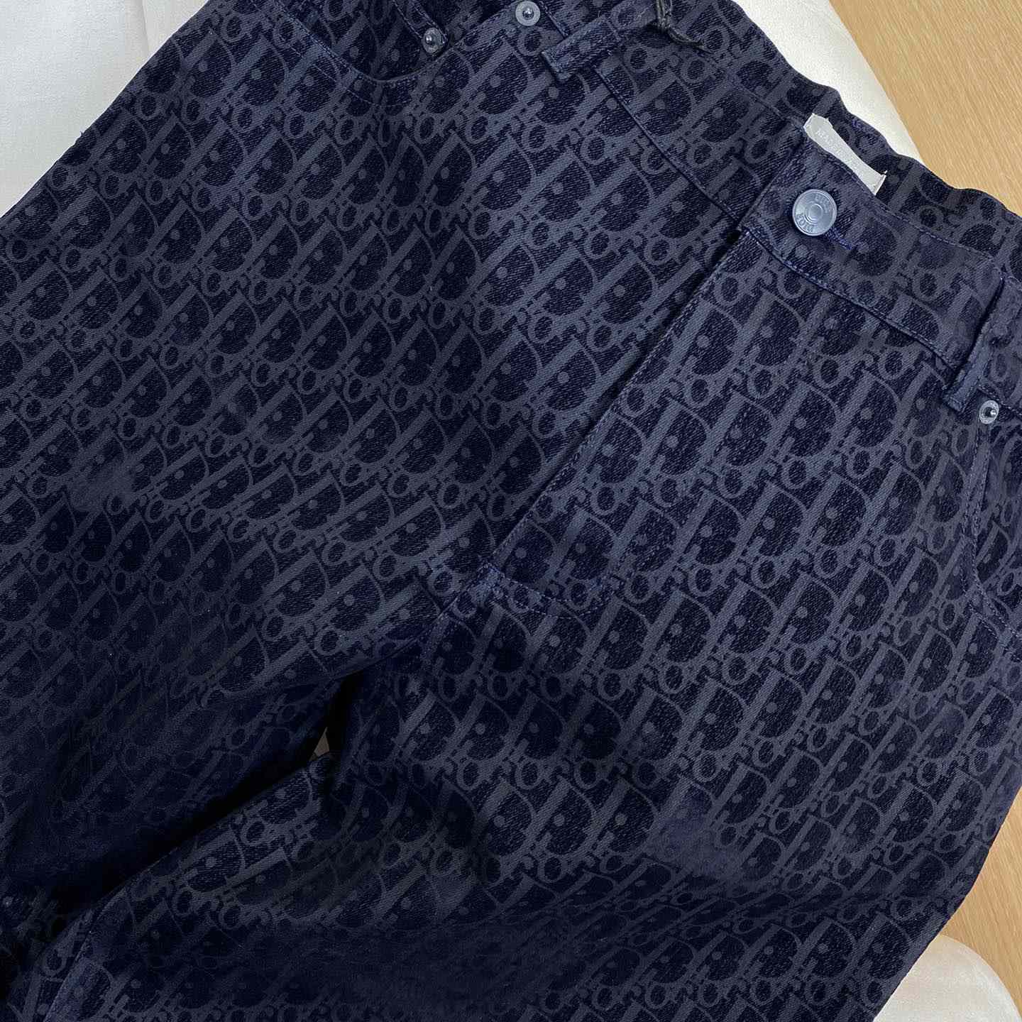 DIOR AND KAWS Dior Oblique Heritage Jeans  - 