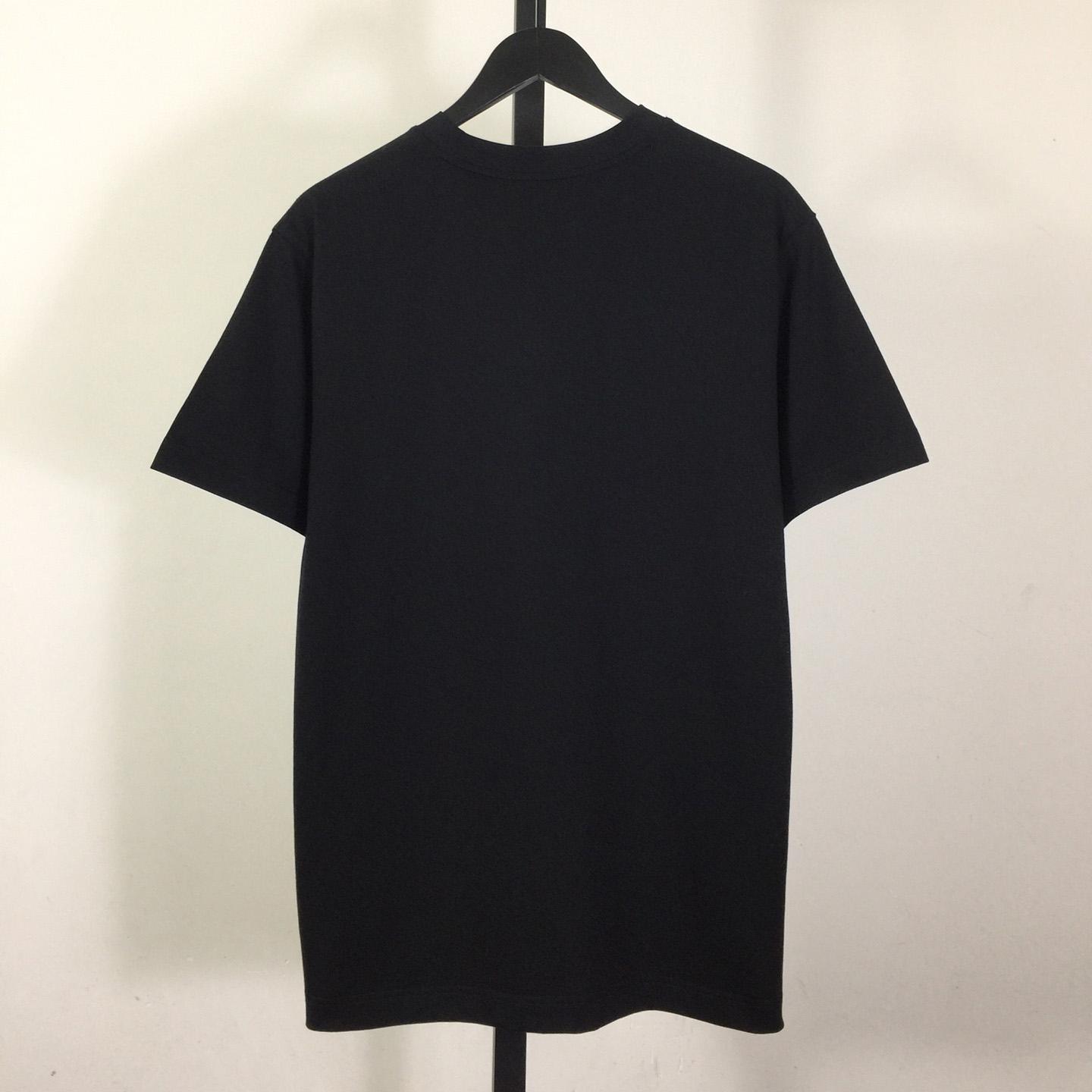 Burberry Embroidered TB Lettering Cotton T-shirt - 