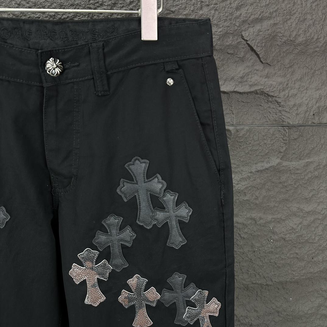 Chrome Hearts Straight Leg Jeans - 