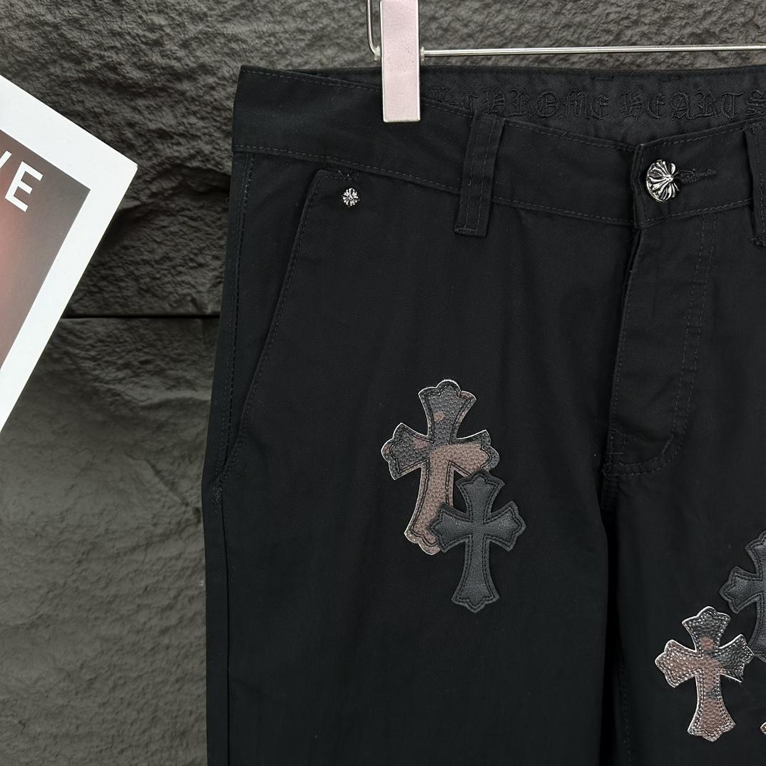 Chrome Hearts Straight Leg Jeans - 