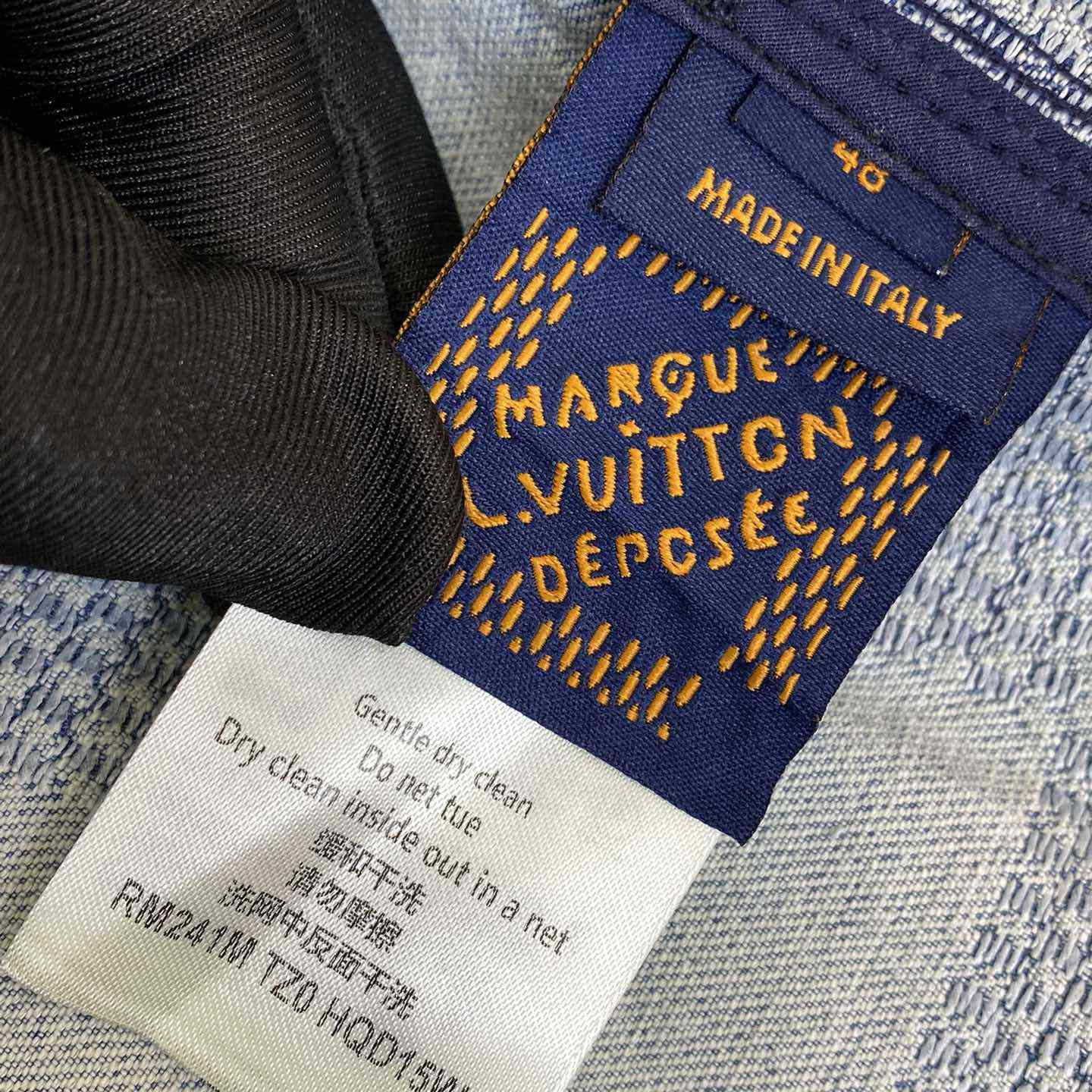 Louis Vuitton Damier Jean With Crystal - 