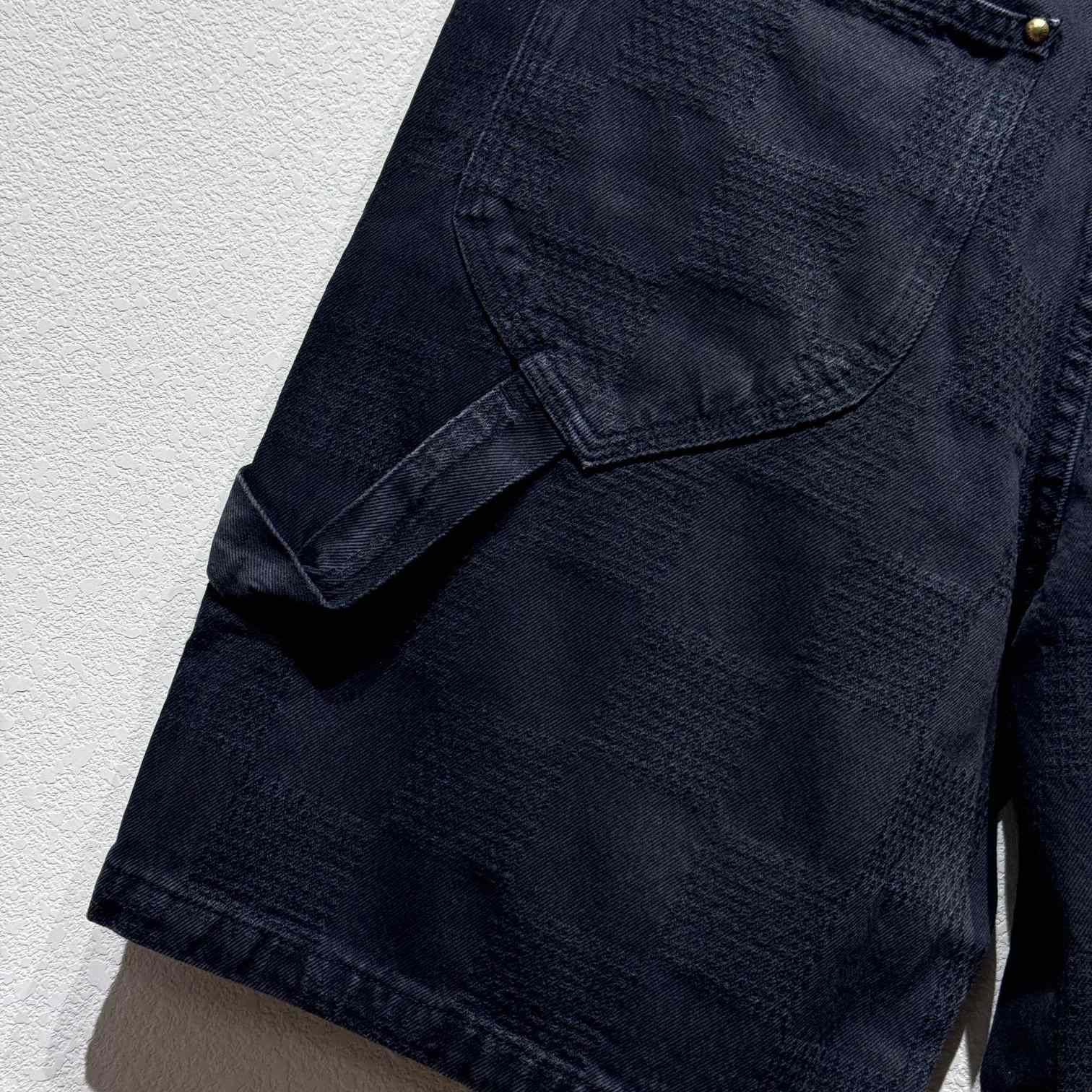 Louis Vuitton Damier Denim Shorts   - 