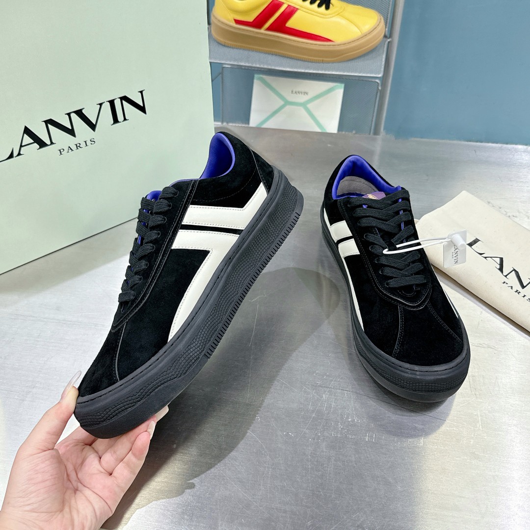 Lanvin x Future Cash Suede Sneakers - 
