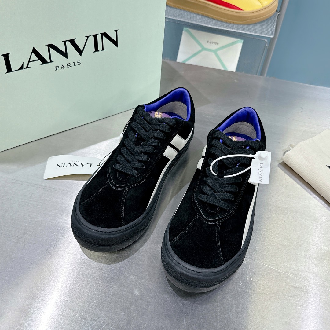 Lanvin x Future Cash Suede Sneakers - 