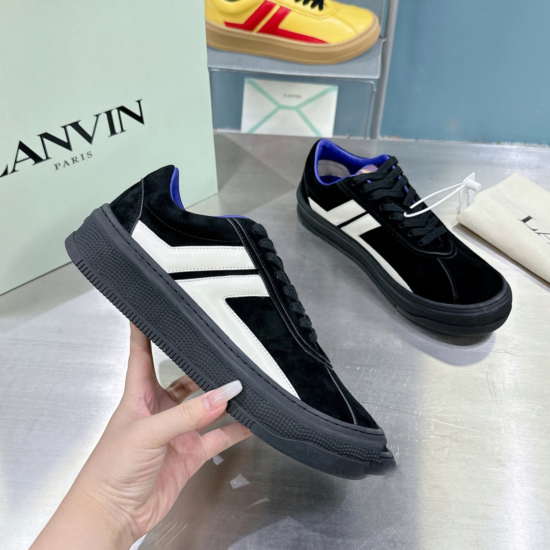 Lanvin x Future Cash Suede Sneakers - 