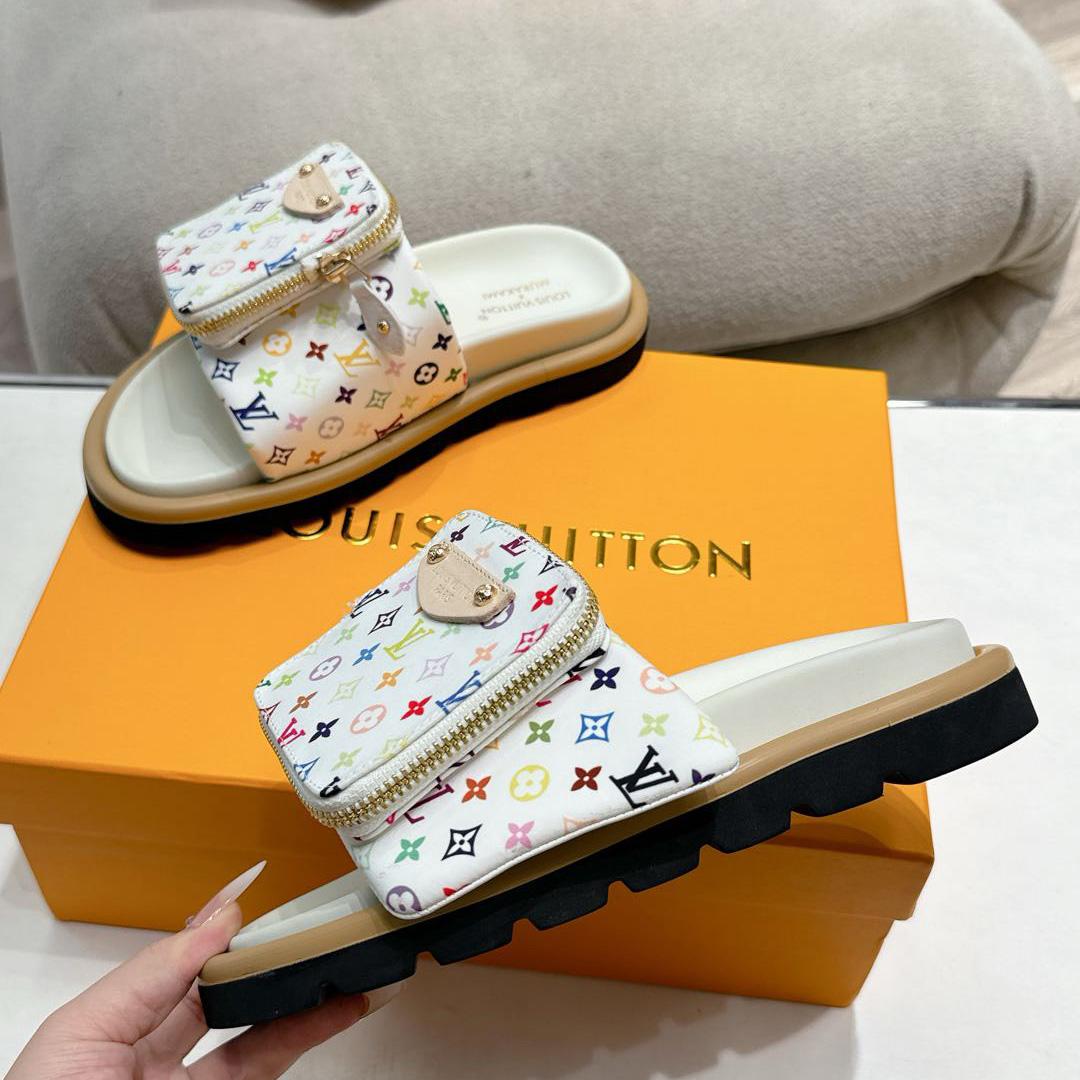 Louis Vuitton LV x TM Pool Pillow Flat Comfort Mule   1AGVQY - 