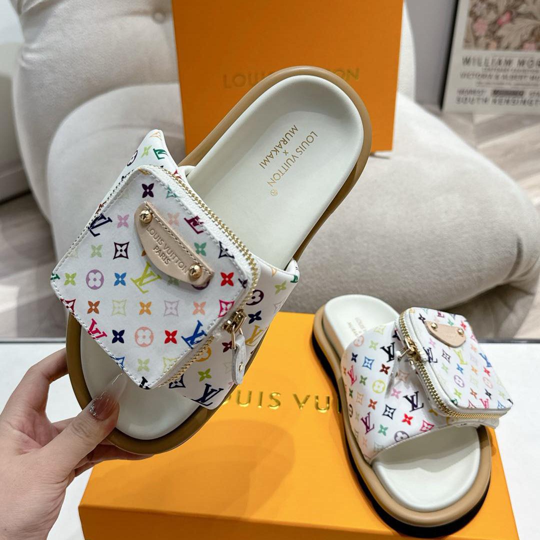 Louis Vuitton LV x TM Pool Pillow Flat Comfort Mule   1AGVQY - 