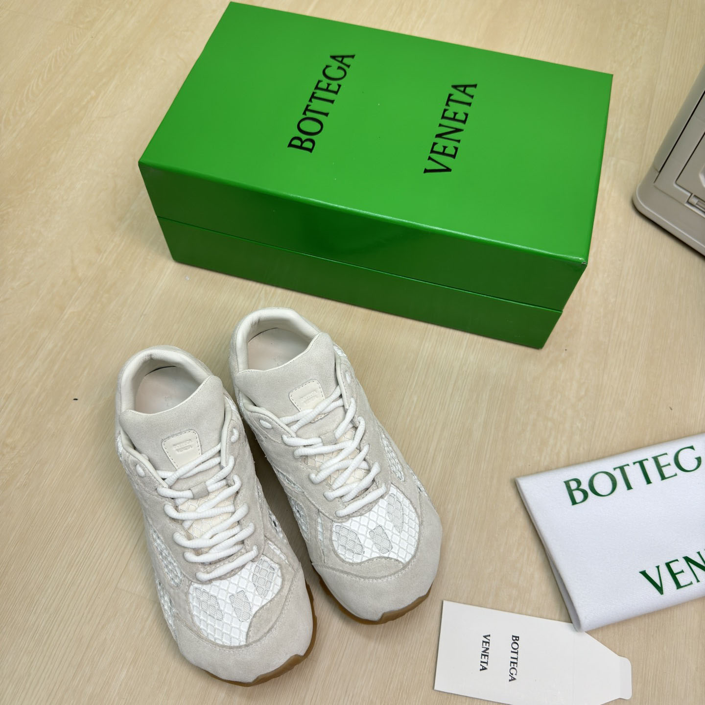 Bottega Veneta Orbit Sneaker - DesignerGu