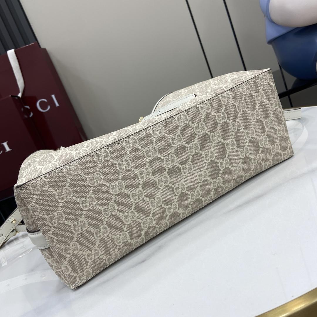 Gucci GG Emblem Small Tote Bag - 