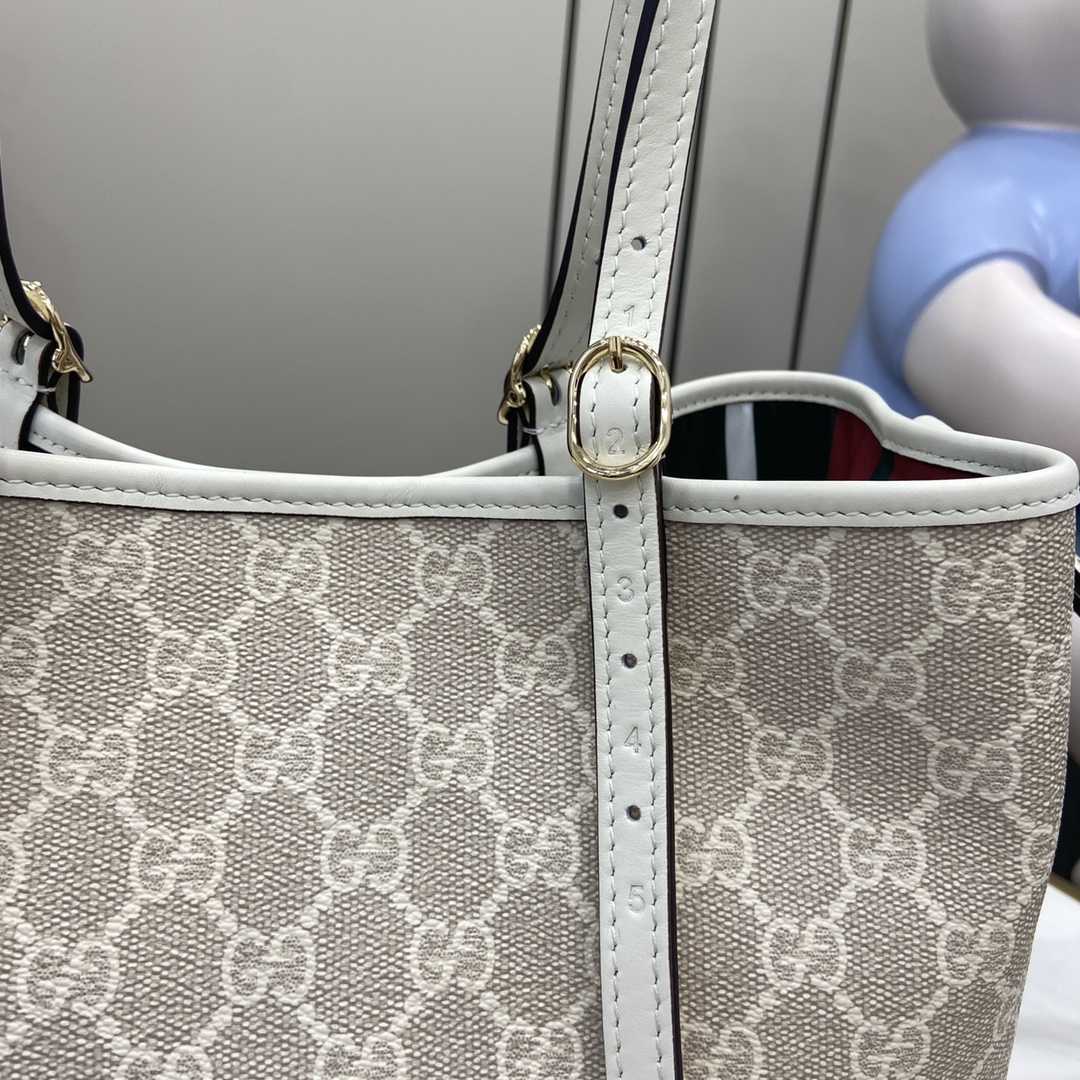 Gucci GG Emblem Small Tote Bag - 