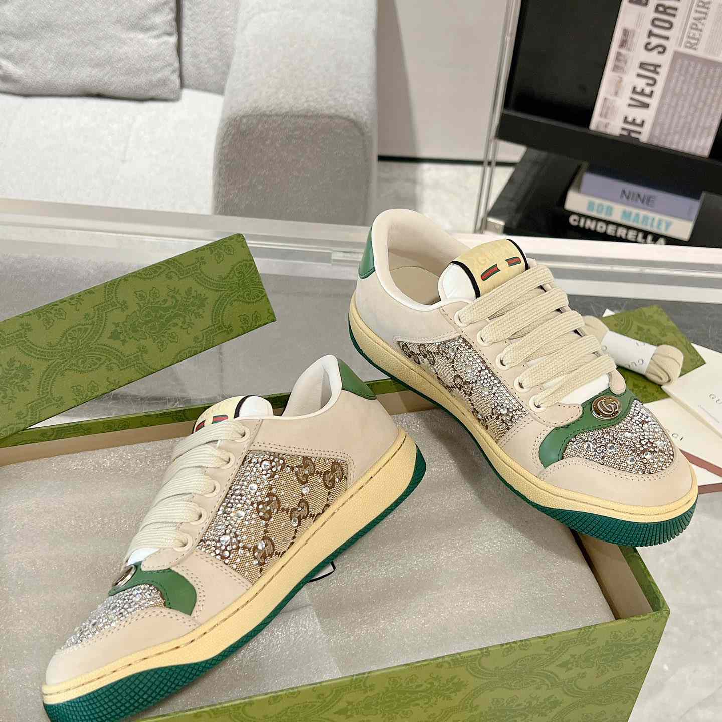 Gucci Women's Screener Sneaker - 