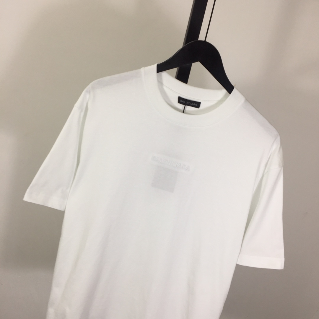 Balenciaga Cotton Jersey T-shirt With Embroidery - 
