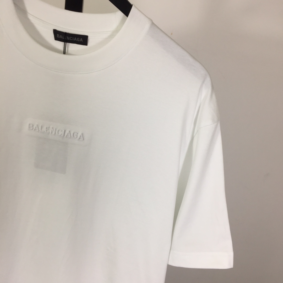 Balenciaga Cotton Jersey T-shirt With Embroidery - 