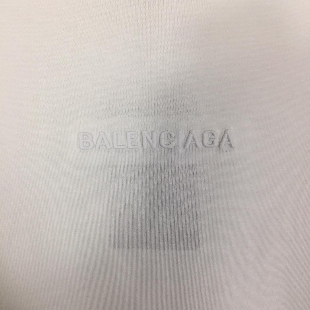 Balenciaga Cotton Jersey T-shirt With Embroidery - 