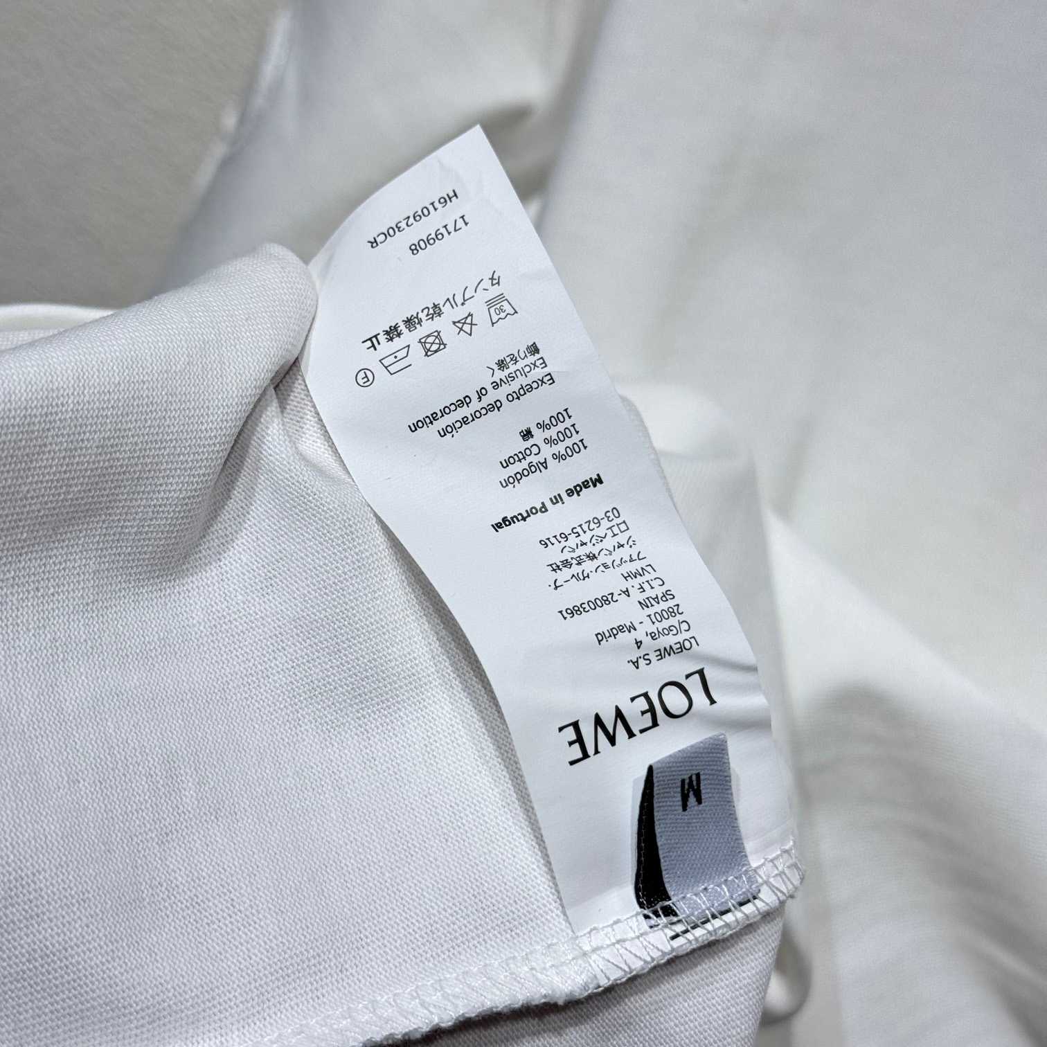 Loewe Loose fit T-shirt In Cotton - 