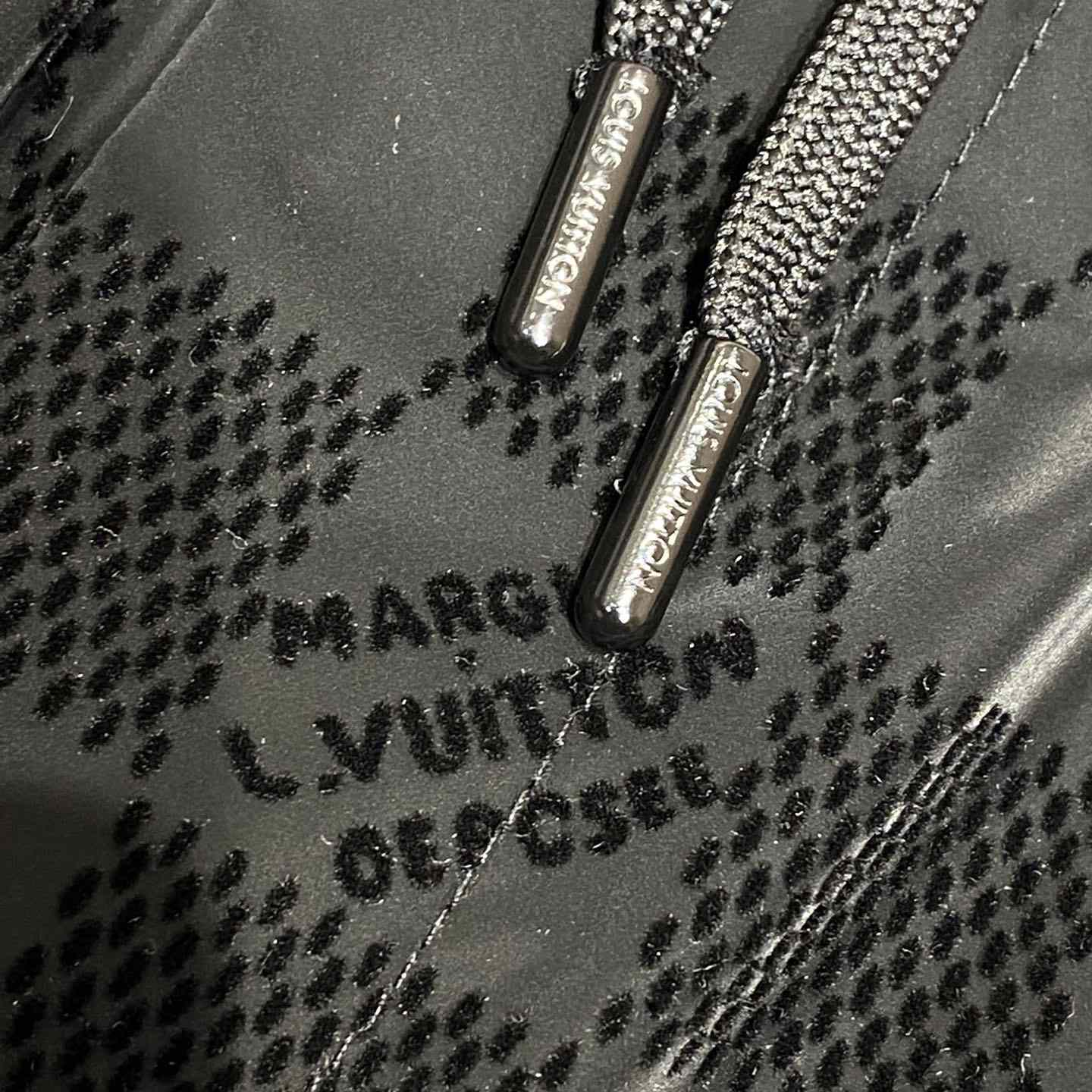 Louis Vuitton Flocked Damier Technical Track Pants   1AHCDQ - 
