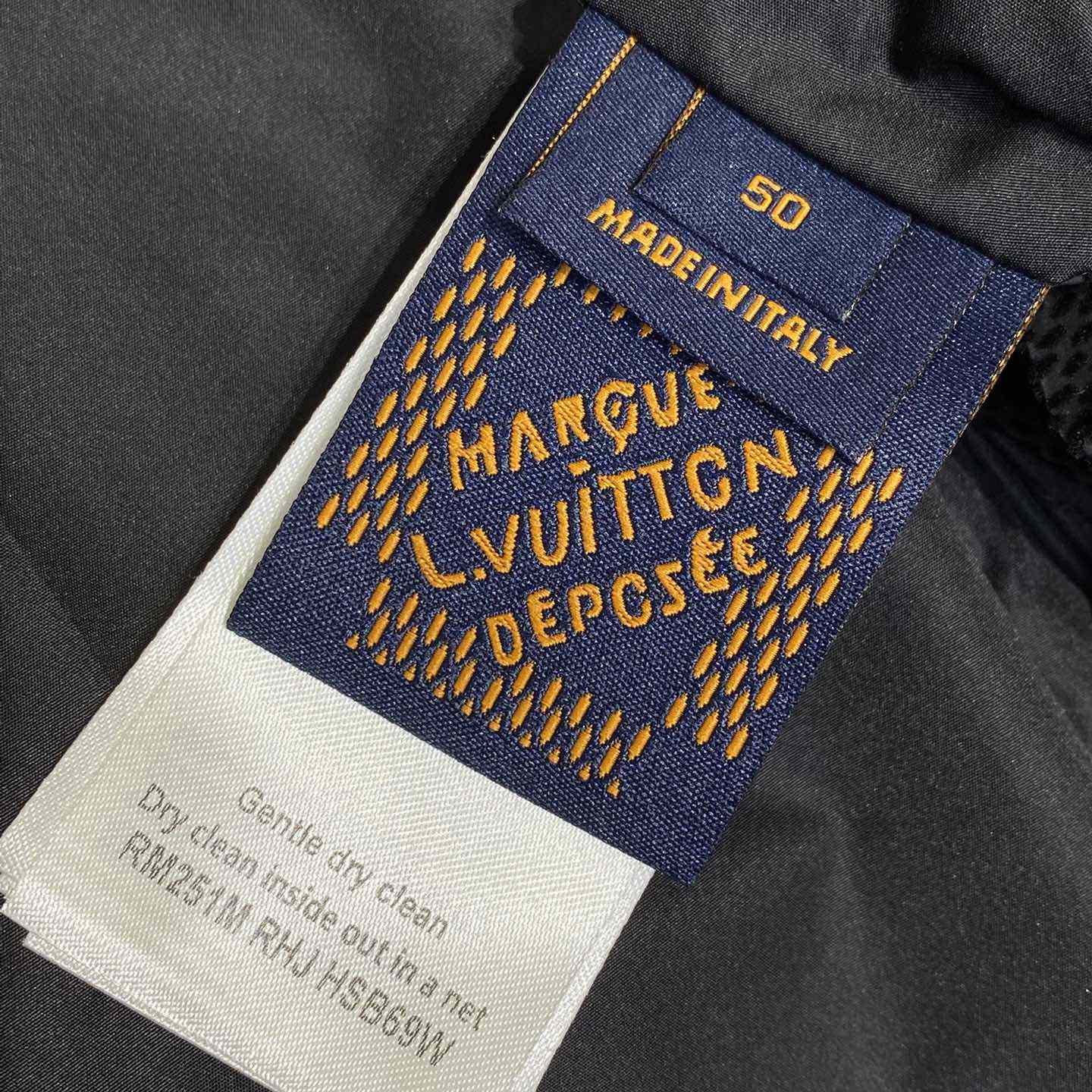 Louis Vuitton Flocked Damier Technical Track Pants   1AHCDQ - 