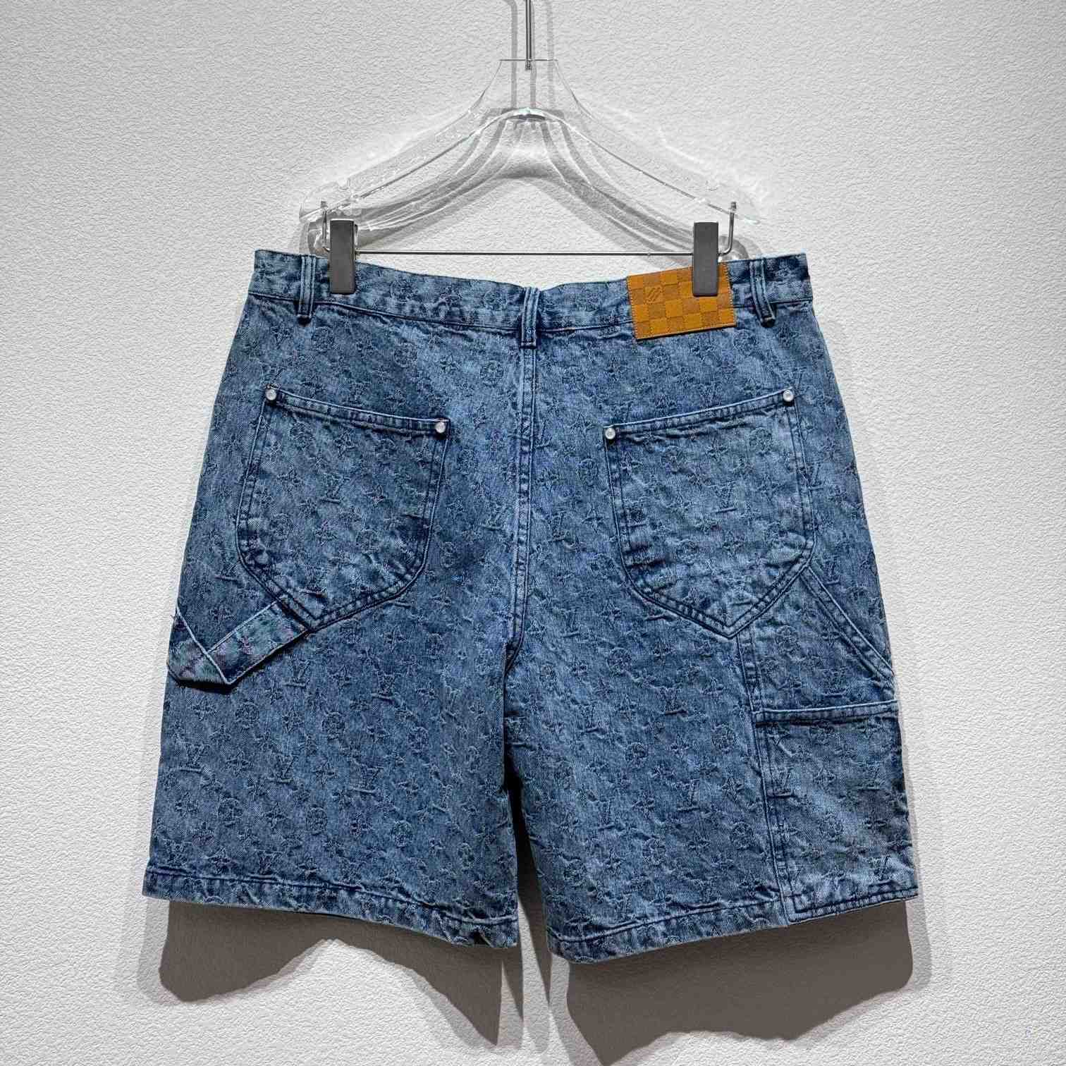 Louis Vuitton Monogram Denim Shorts - 
