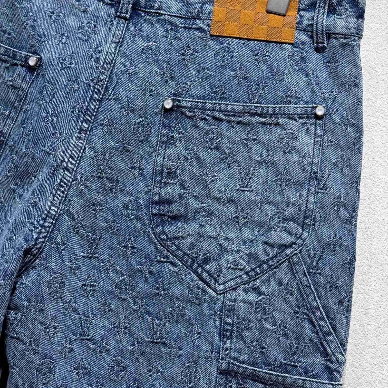 Louis Vuitton Monogram Denim Shorts - 