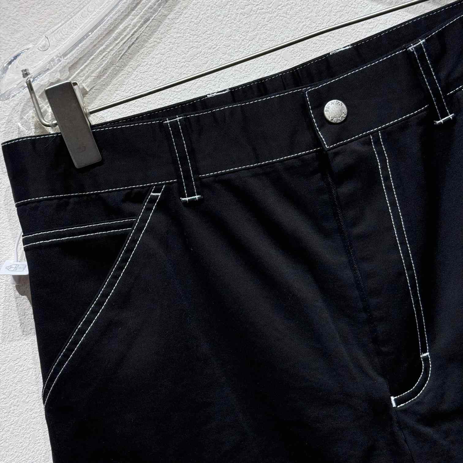 Prada Straight-leg Cotton Trousers - 
