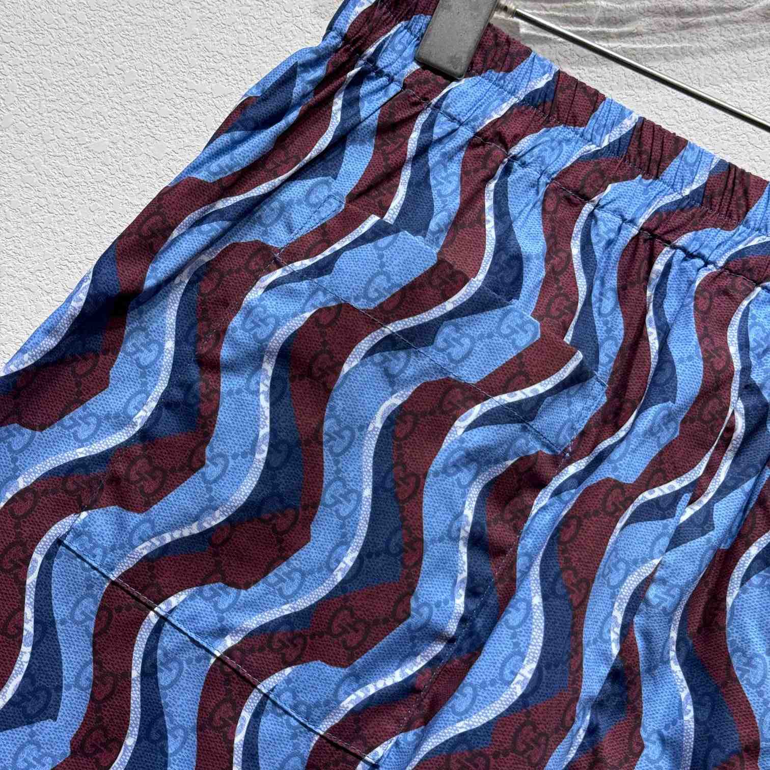 Gucci Printed Cotton Poplin Shorts - 