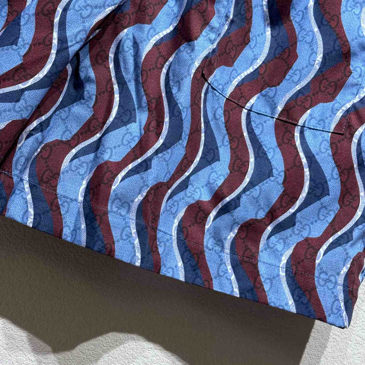 Gucci Printed Cotton Poplin Shorts - 