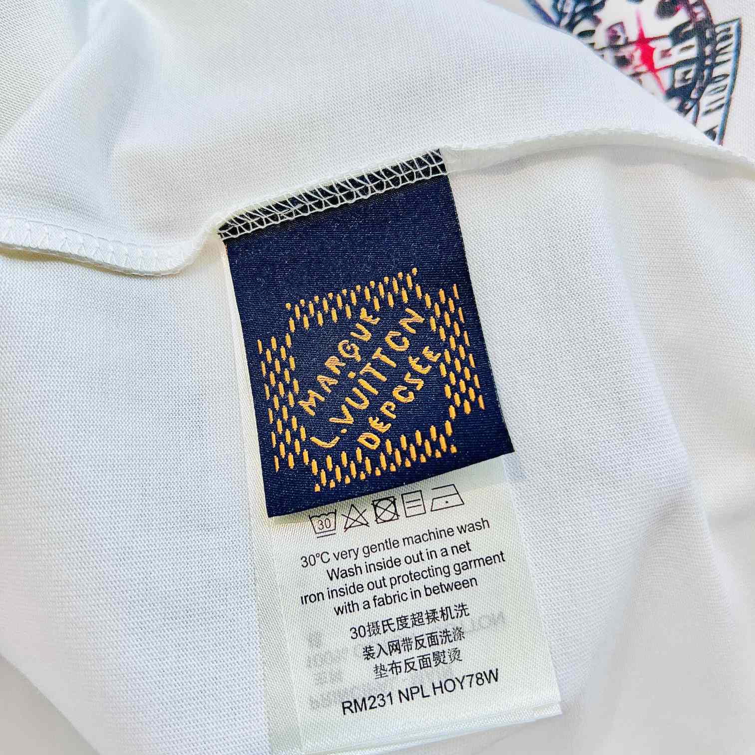 Louis Vuitton Travel Stamp LV Circle T-Shirt  - 
