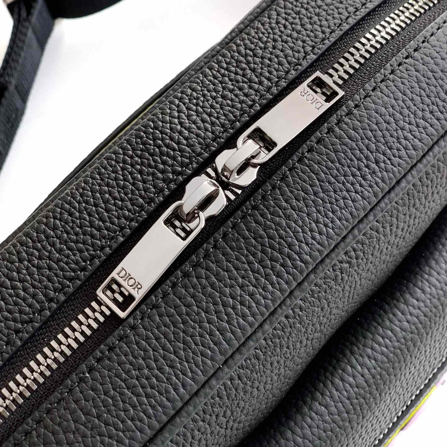 Dior And Kaws Mini Rider 2.0 Zipped Messenger Bag   - 