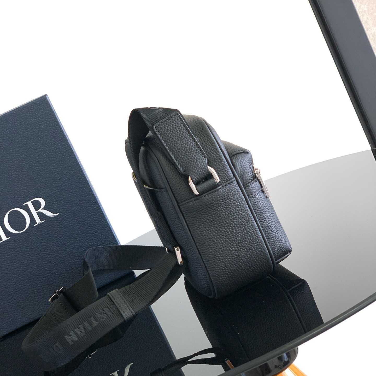 Dior And Kaws Mini Rider 2.0 Zipped Messenger Bag   - 