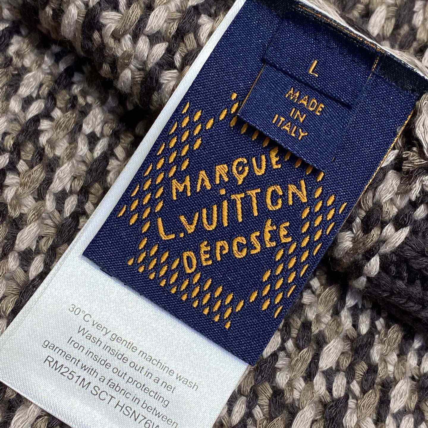 Louis Vuitton Cotton Jacquard Vest   1AHC37 - 