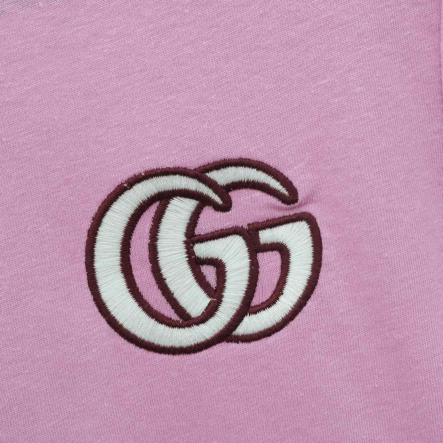 Gucci Embroidered Cotton Jersey T-shirt - DesignerGu