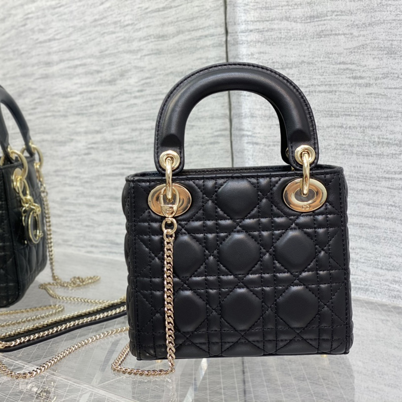 Dior Lady Dior Bag   17cm - 