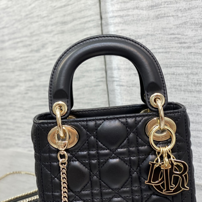 Dior Lady Dior Bag   17cm - 
