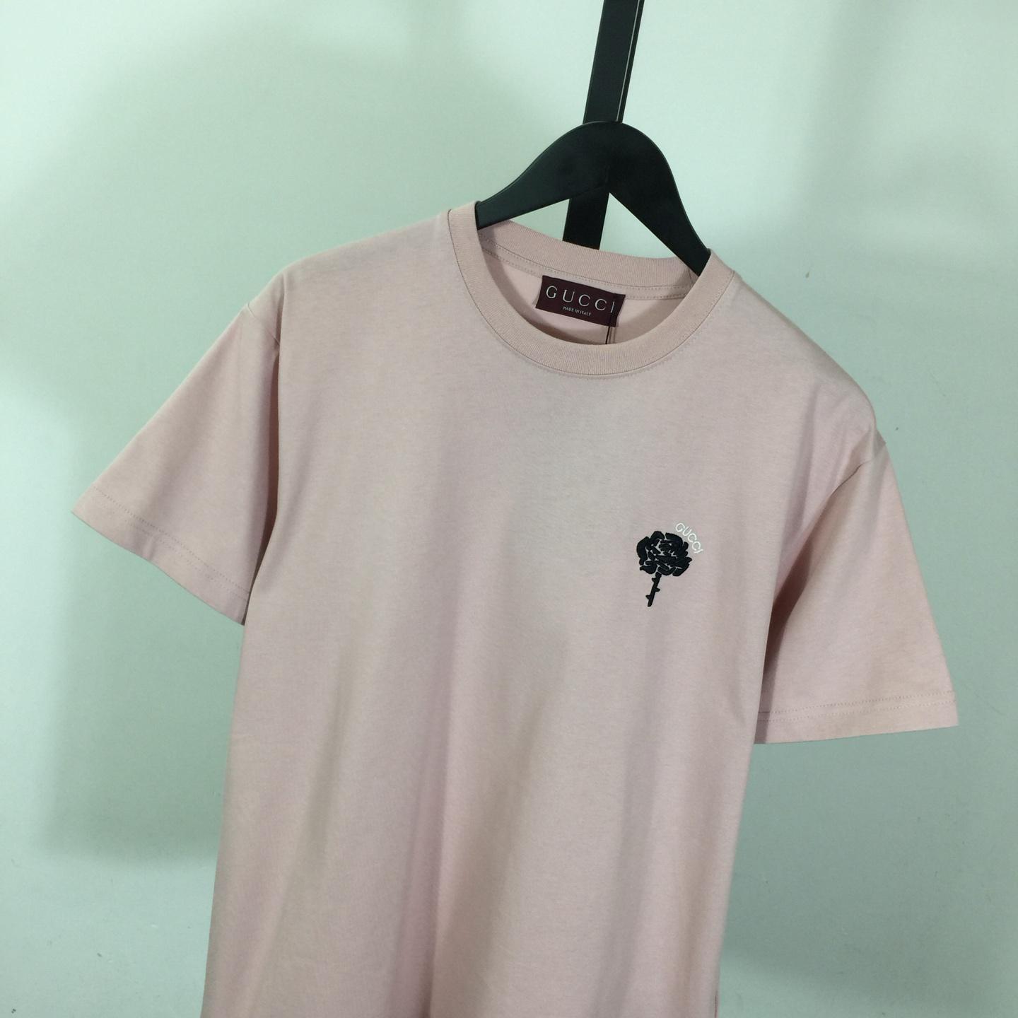 Gucci Cotton Jersey T-Shirt With Embroidery - 