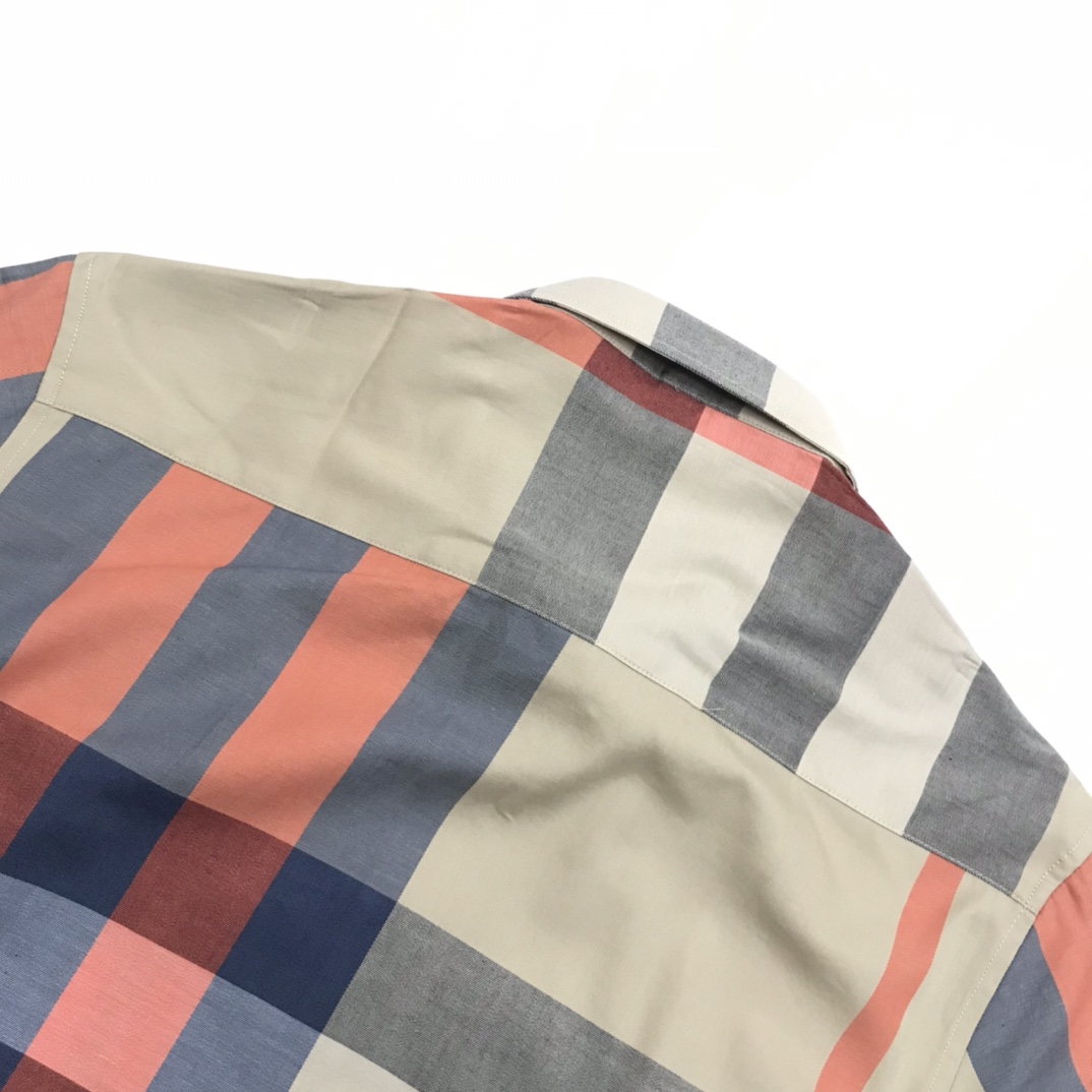Burberry Check Stretch Shirt  - 