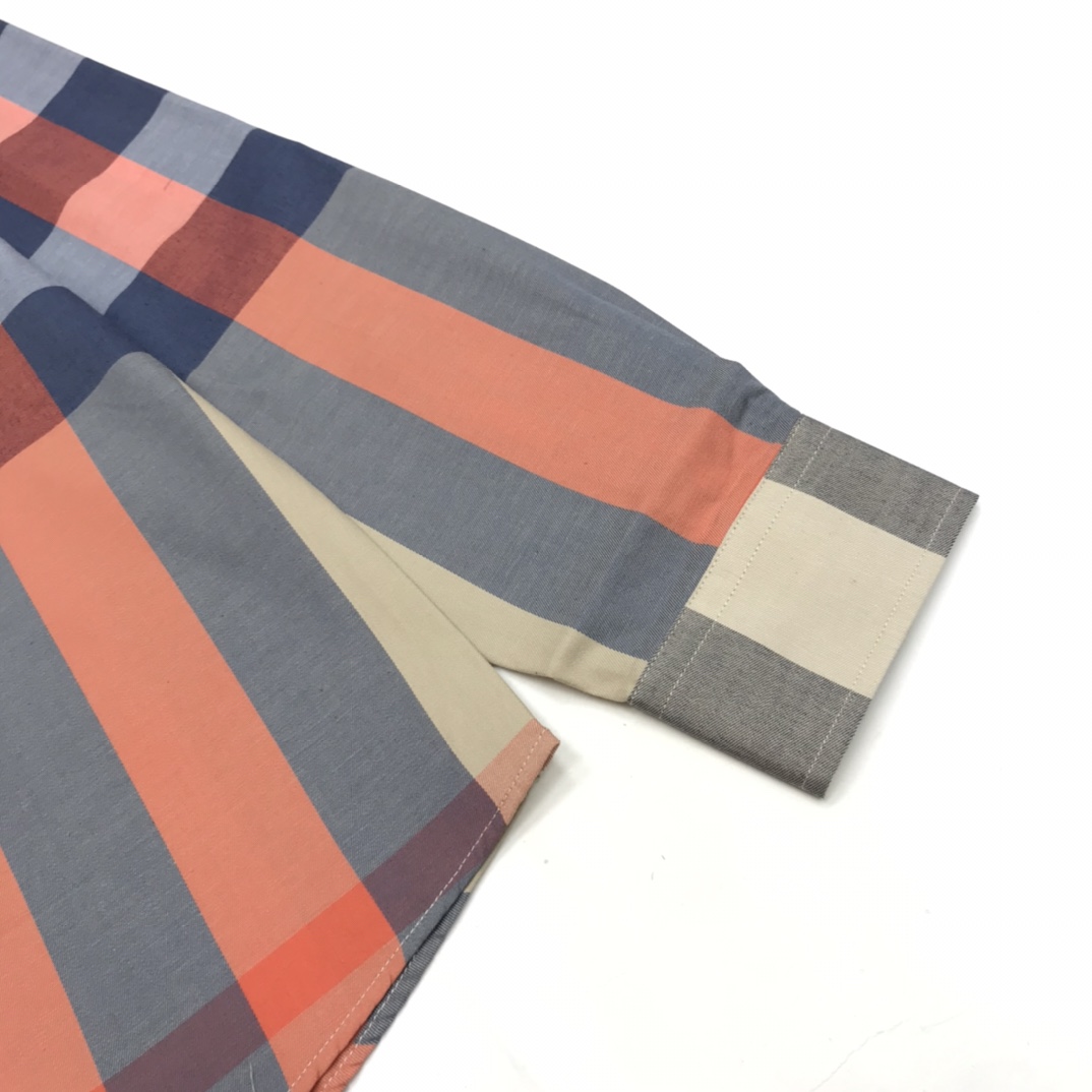 Burberry Check Stretch Shirt  - 