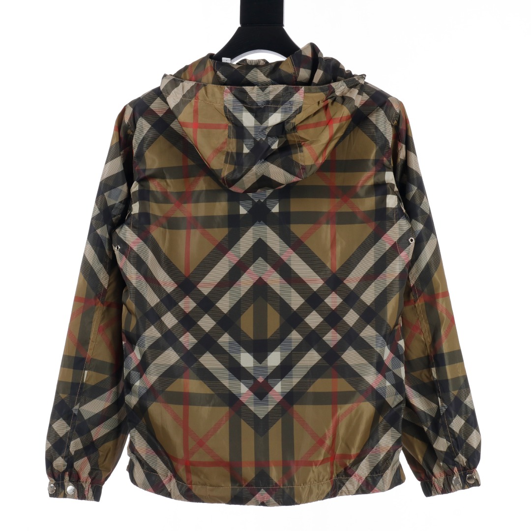Burberry Check Nylon Jacket  - 