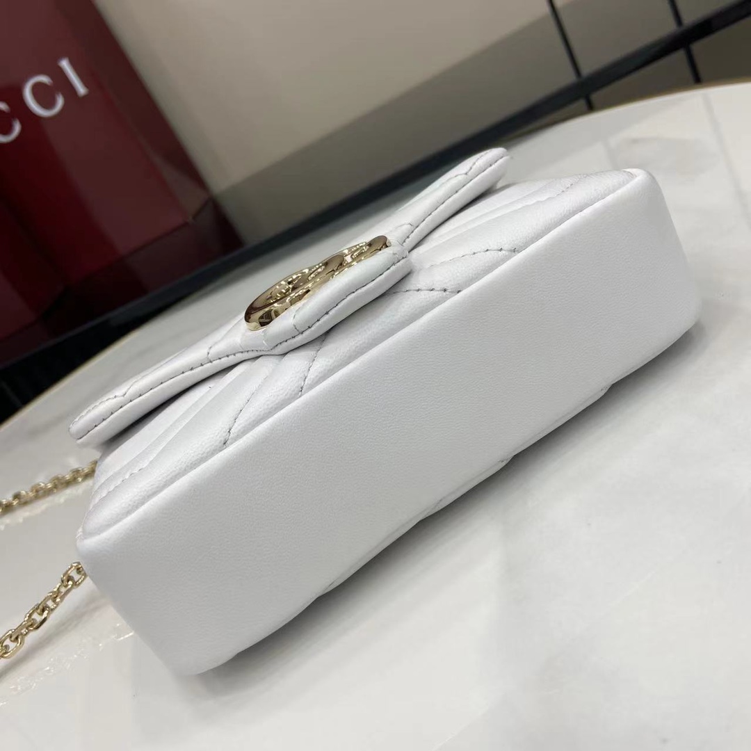 Gucci GG Marmont Mini Shoulder Bag - DesignerGu