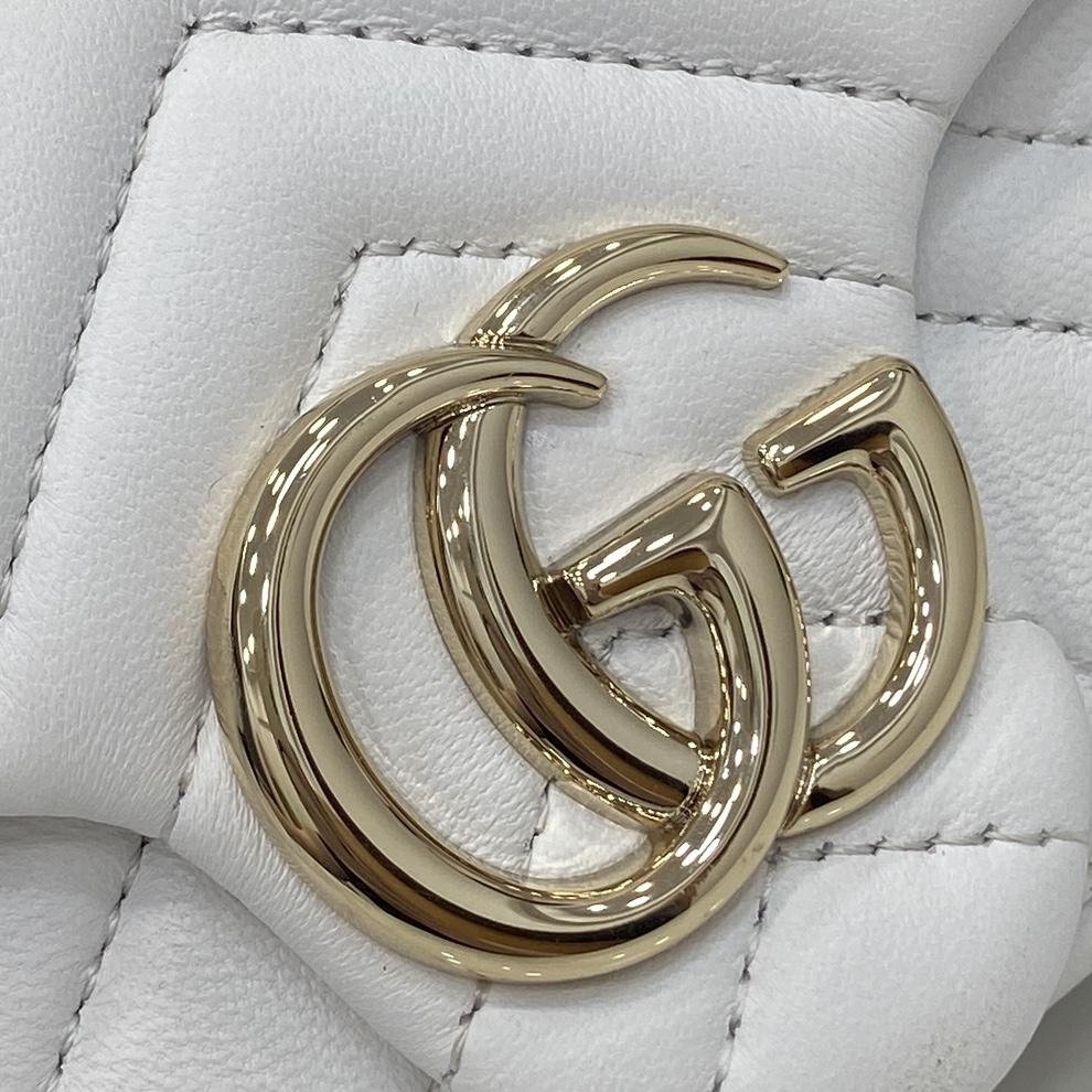 Gucci GG Marmont Mini Shoulder Bag - DesignerGu