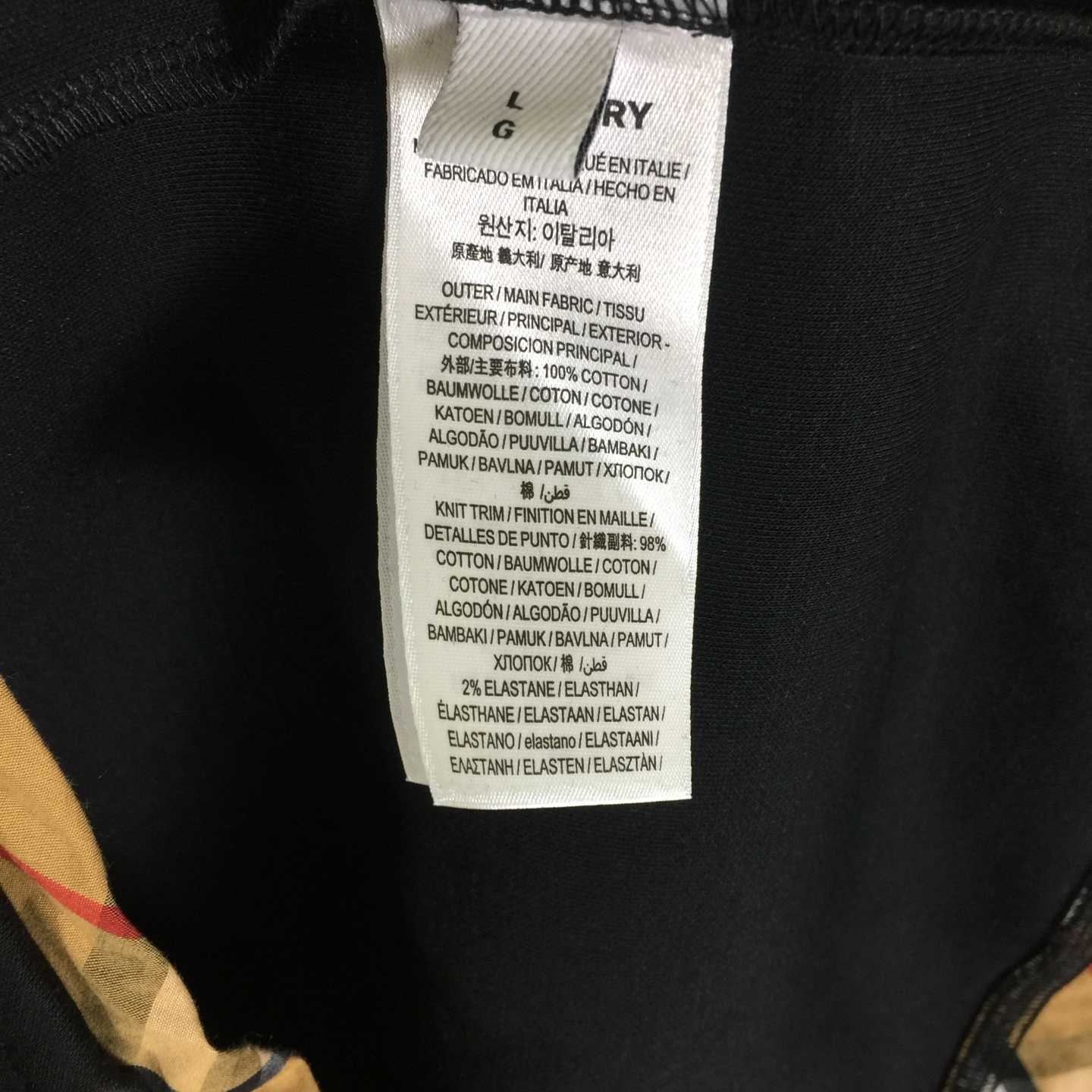 Burberry Cotton Tee And Short - DesignerGu