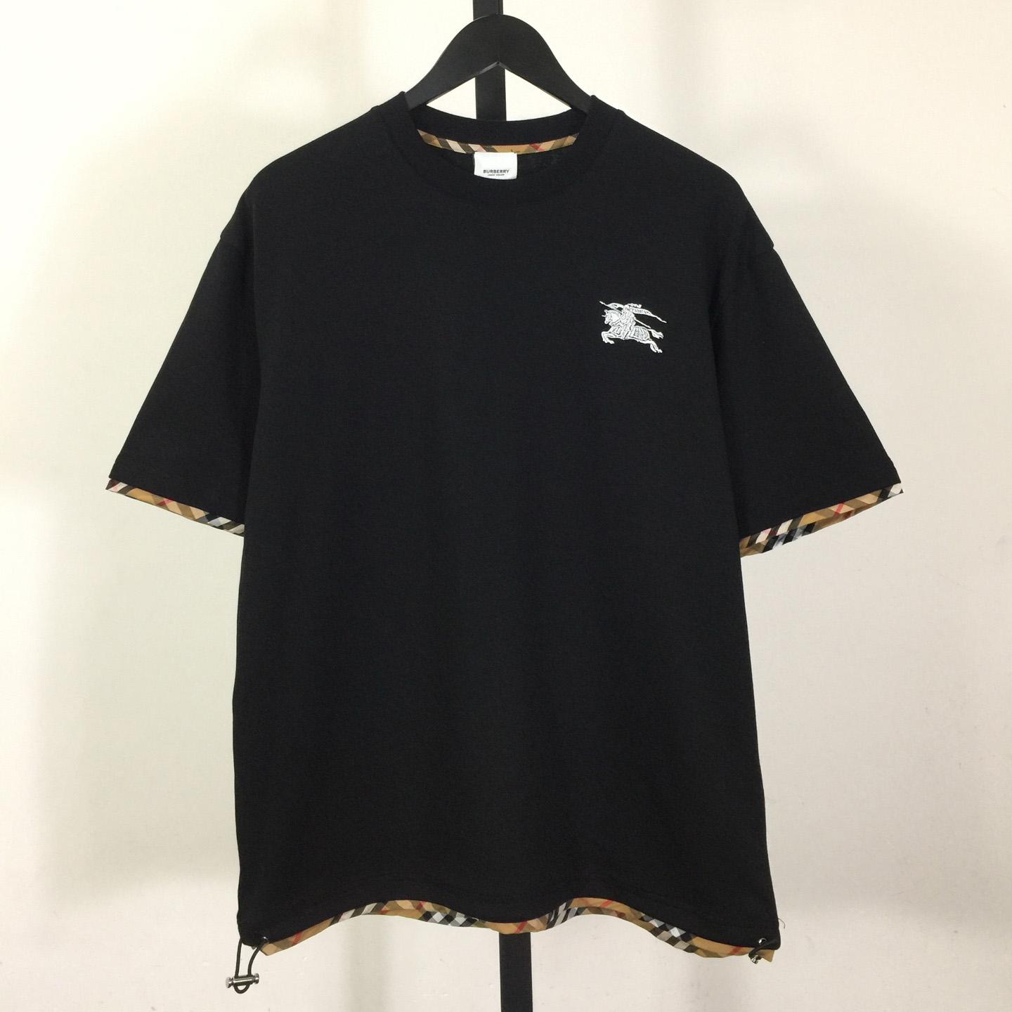 Burberry Cotton Tee And Short - DesignerGu