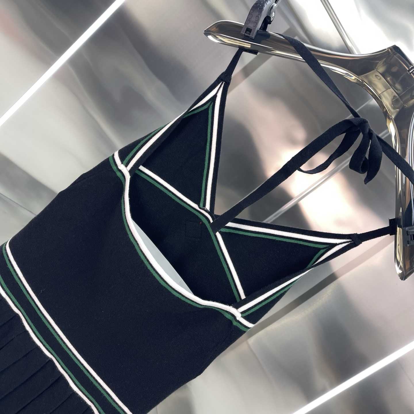 Casablanca Pleated Knit Day Dress - DesignerGu