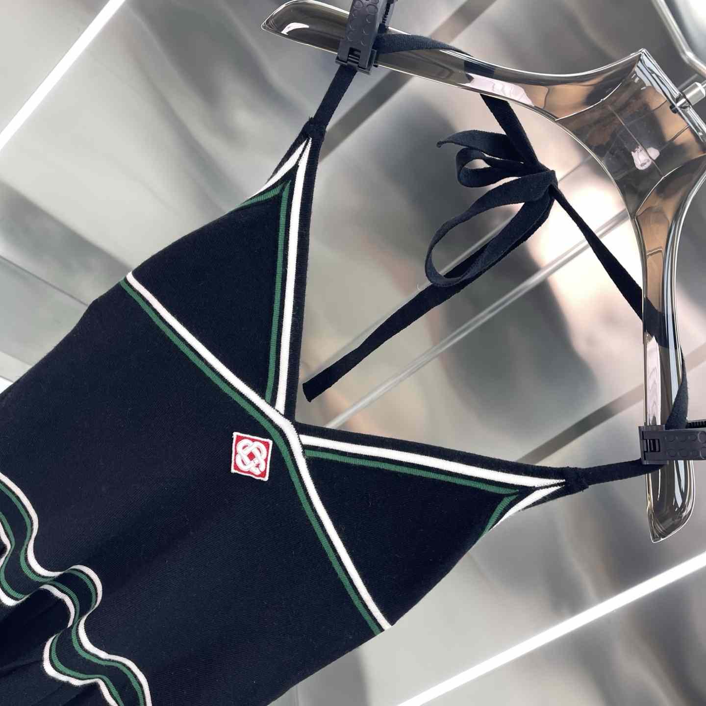 Casablanca Pleated Knit Day Dress - DesignerGu