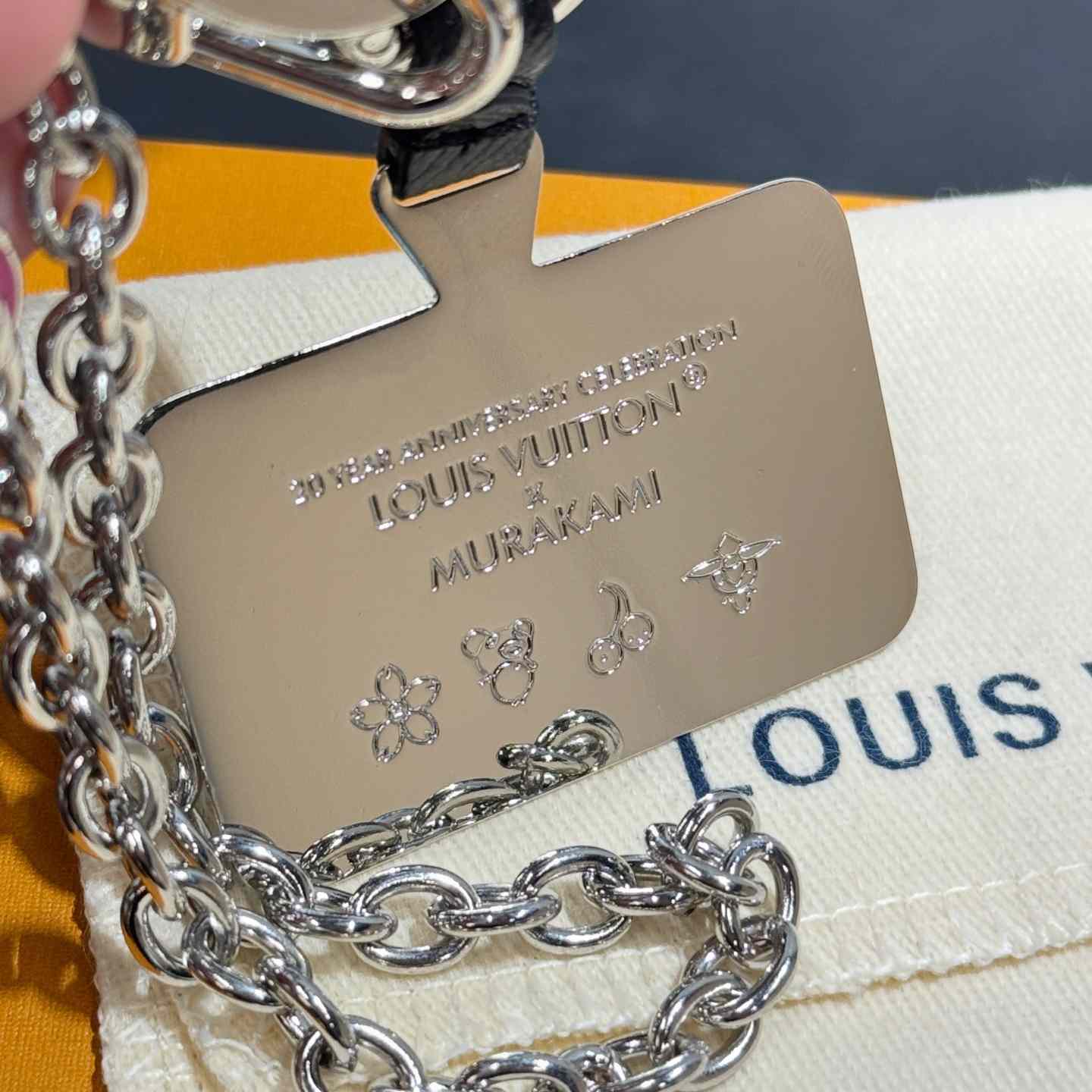 Louis Vuitton Monogram Phone Holder   - DesignerGu