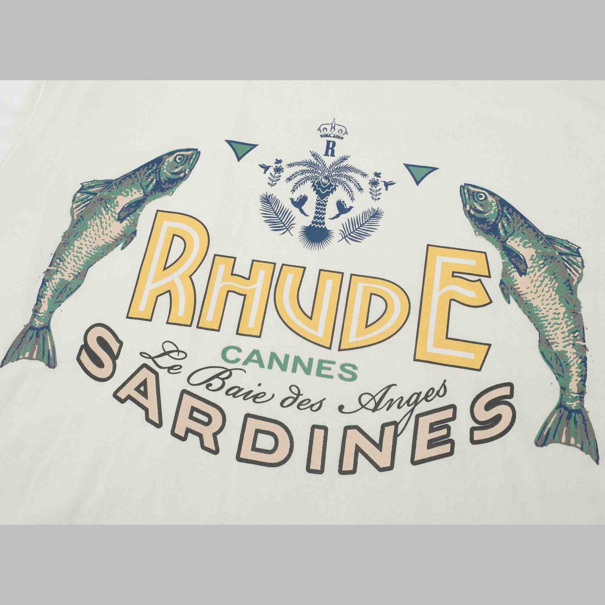 Rhude Sardines TEE   - DesignerGu