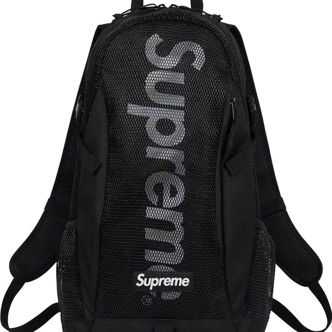 Supreme Backpack Black Chocolate Chip Camo   46CM*34CM - DesignerGu
