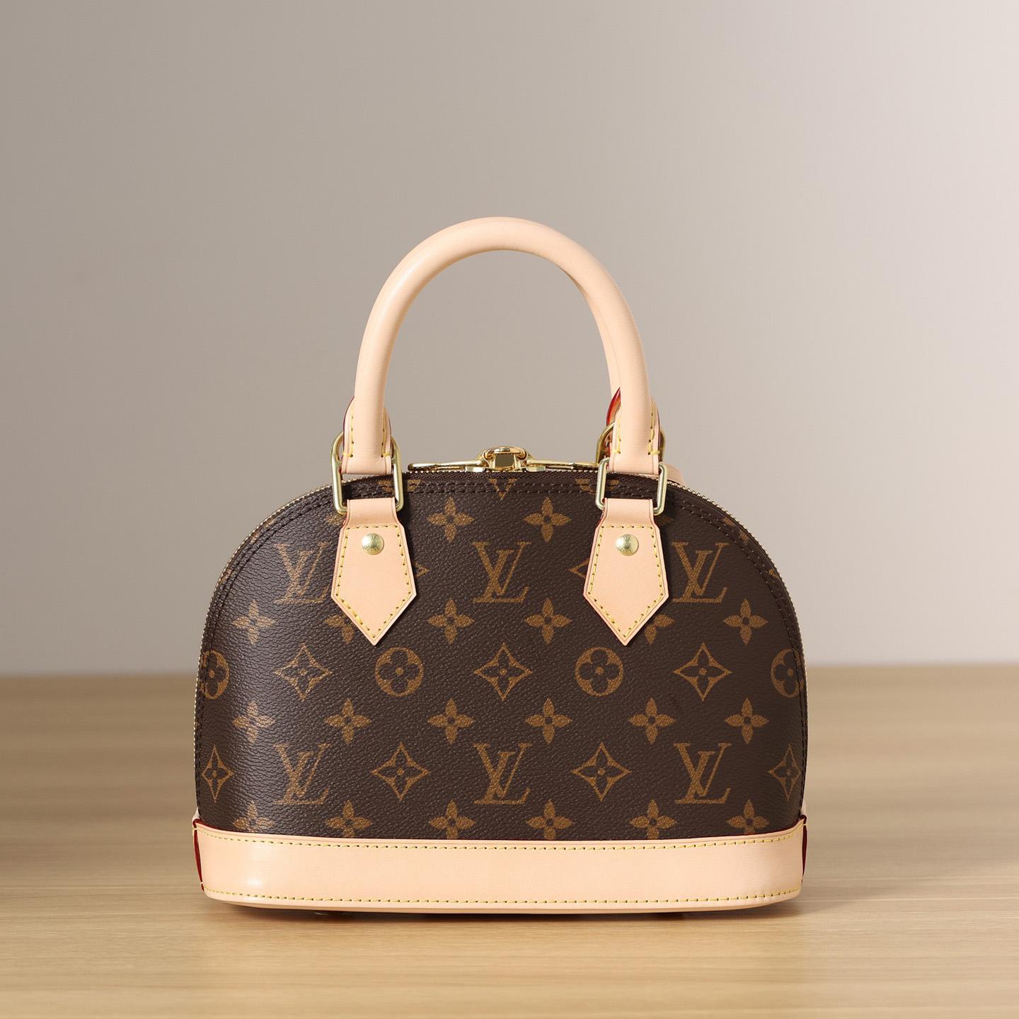 Louis Vuitton Alma BB Handbag (23.5-17.5-11.5cm)     M53152 - DesignerGu